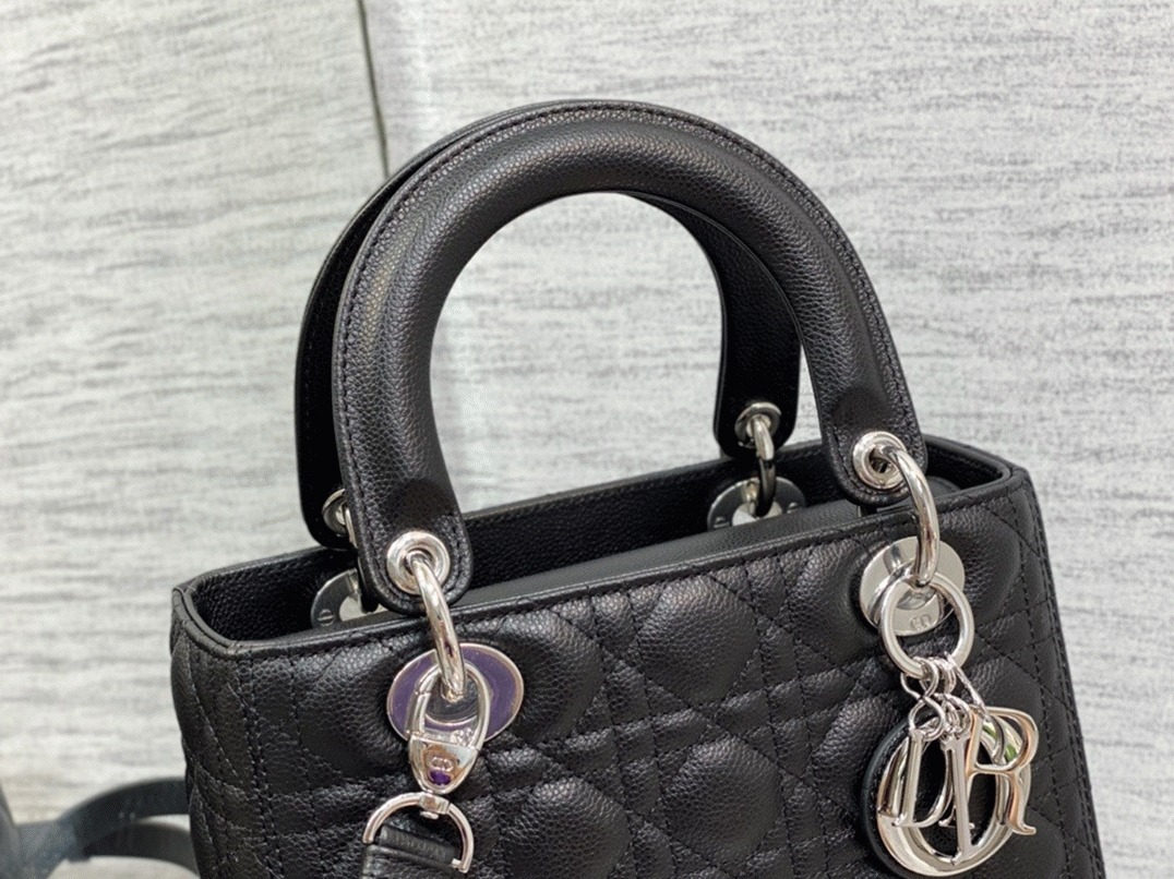 D10r Lady D10r Medium Bag Knockoff in Black