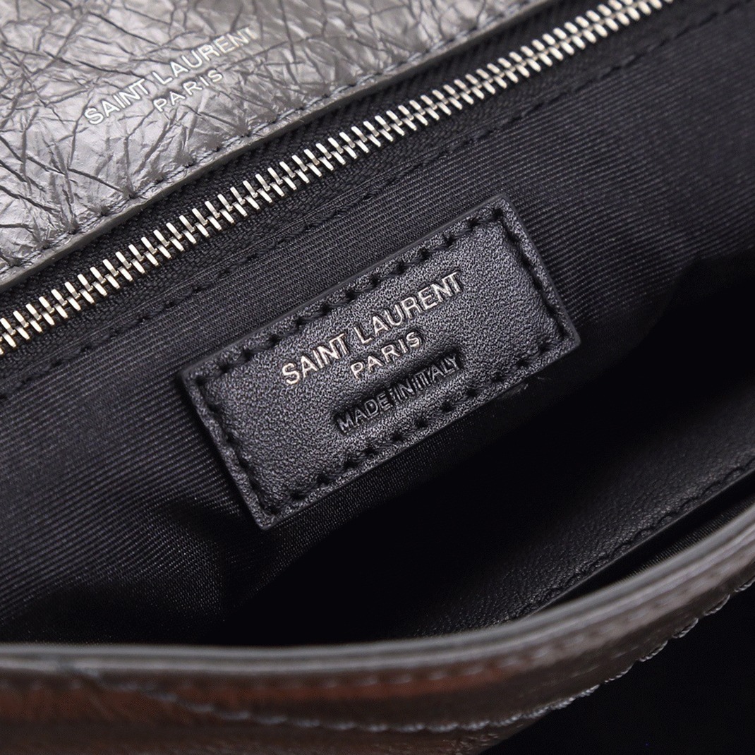 Replica Sa1nt Lau*nt Niki Medium Chain Bag Dark Grey