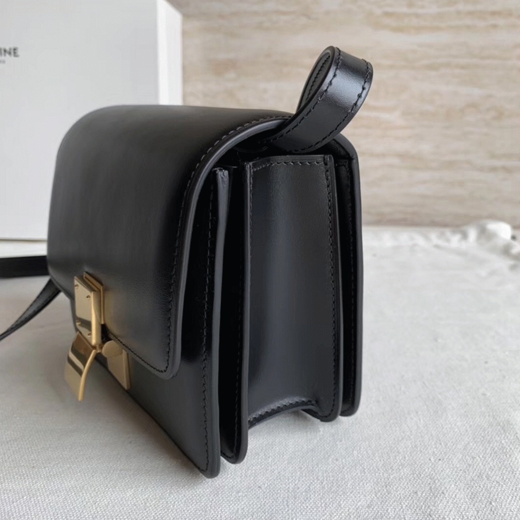 Top Quality Imitation Ce1i*e Classic Box Small Bag In Black