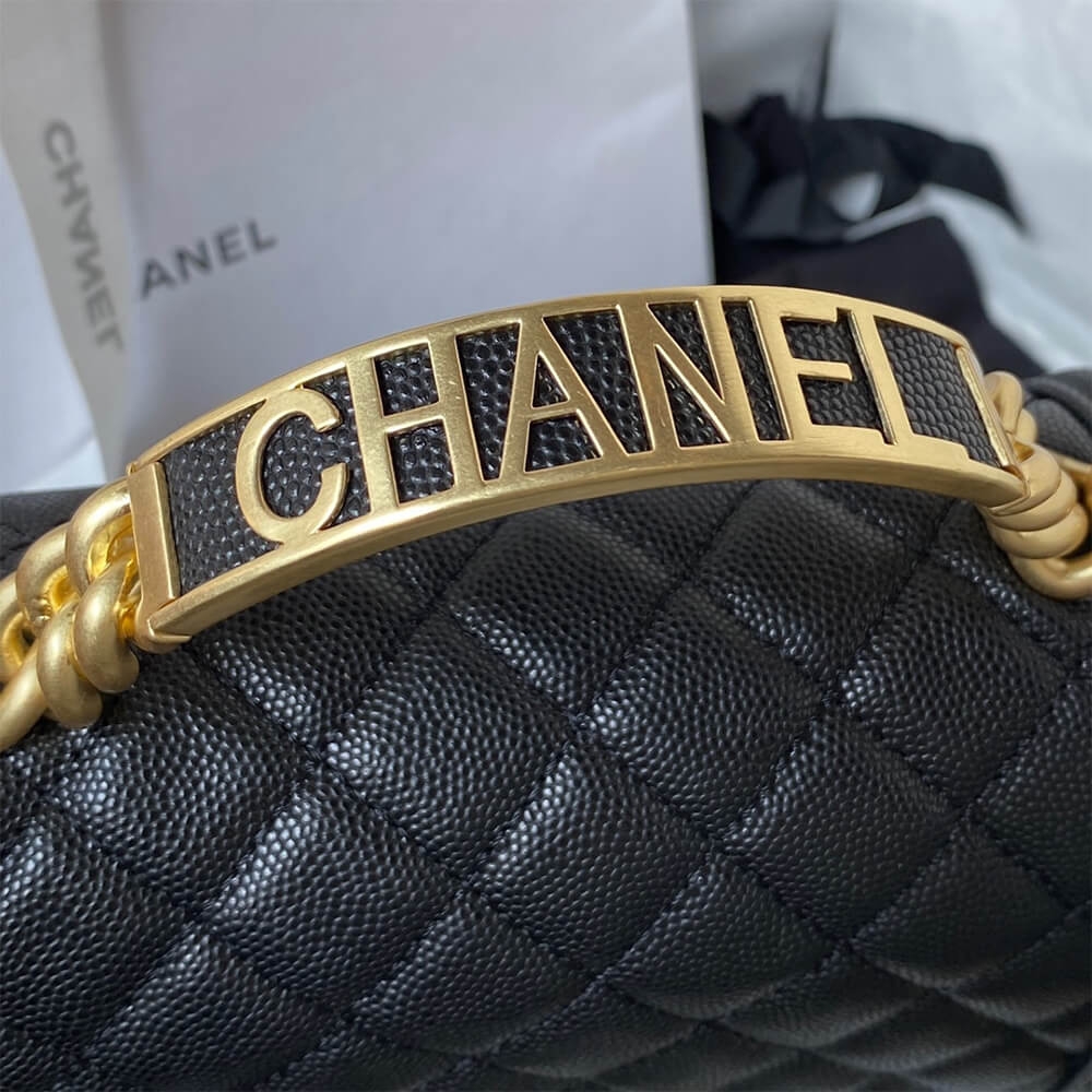BOY Ch**el FLAP BAG WITH HANDLE