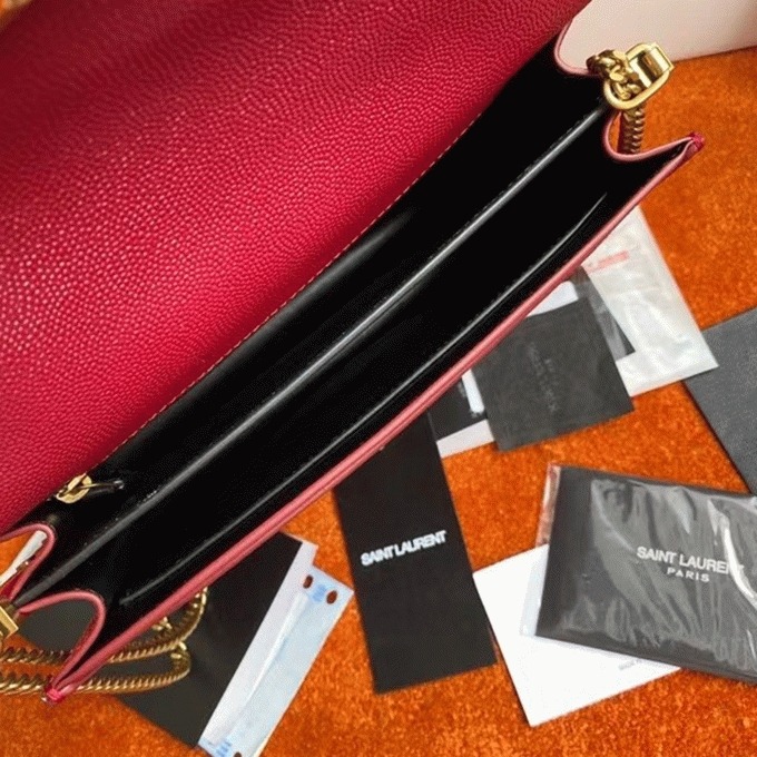 Replica Sa1nt Lau*nt Cassandra Medium Chain Bag Red
