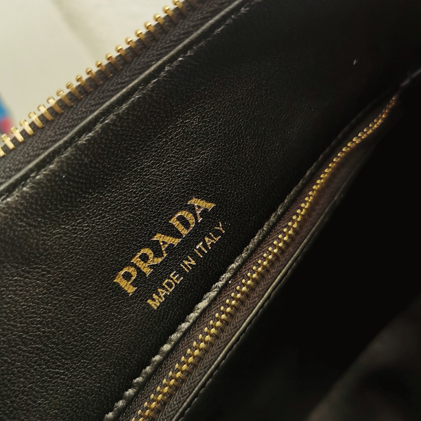 Pra*a Shoulder Bag Knockoff in Black
