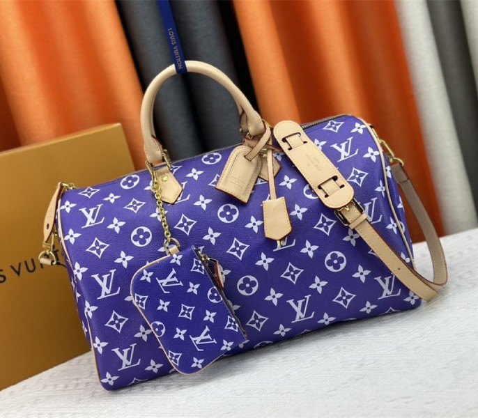 L0vis Vvtt0n Speedy P9 Bandouliere 40 Bag In Amethyst Purple