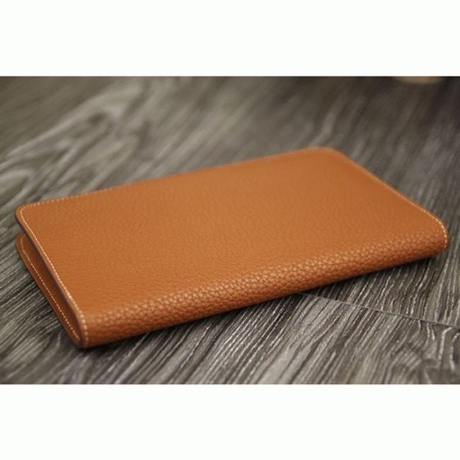 Brown best replica H**me5 Dogon combine wallet