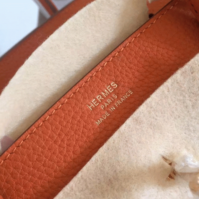 Orange H**me5 Birkin 35cm Deluxe Knockoff Tote