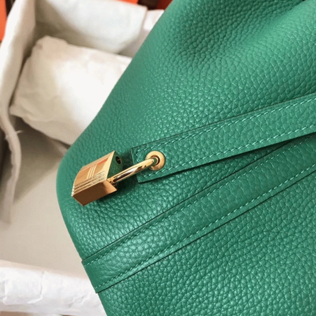 Vert vertigo designer replica H**me5 Picotin Lock 22cm handbag