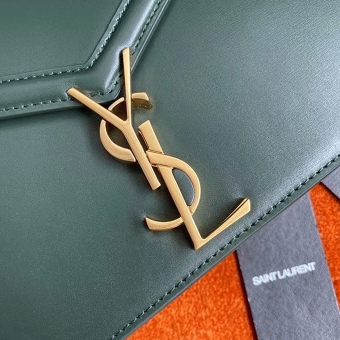 Replica Sa1nt Lau*nt Cassandra Medium Chain Bag Green