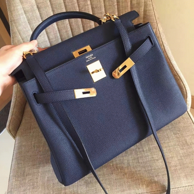 sapphire clemence fake h**me5 kelly retourne 28cm preM1vm bag