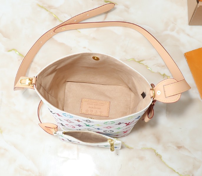 LV X TM Multicolored All In BB In White
