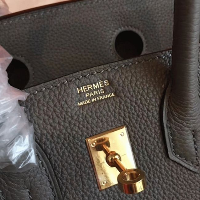 Vert Gris H**me5 Birkin 25cm High-End Copy Handbag