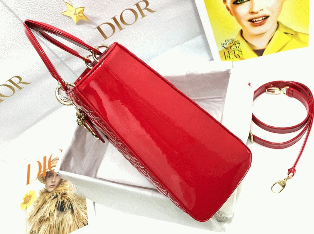 D10r Lady D10r Large Bag Fake in Red