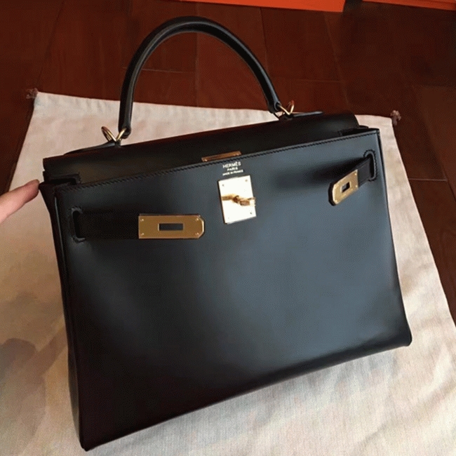 Black Box Replica H**me5 Kelly Retourne 32cm Sophisticated Handbag