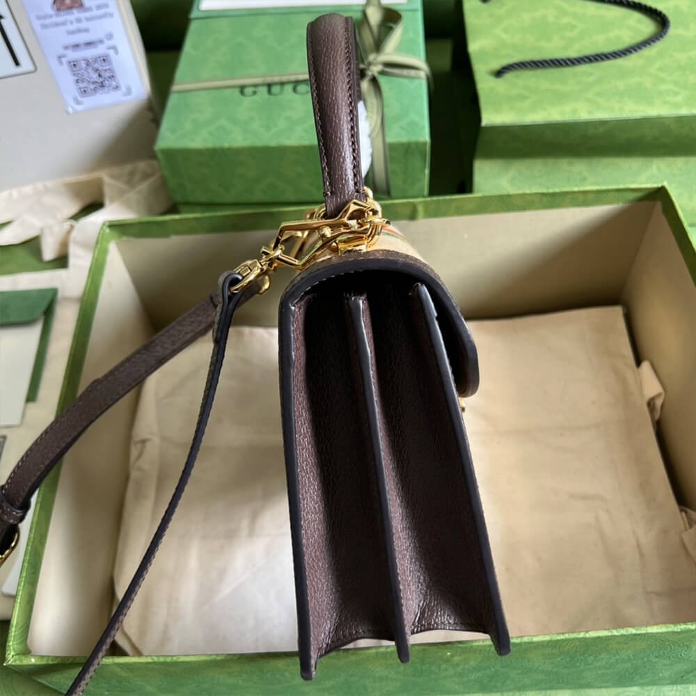 Gvc*1 BAMBOO 1947 JUMBO GG SMALL TOP HANDLE BAG