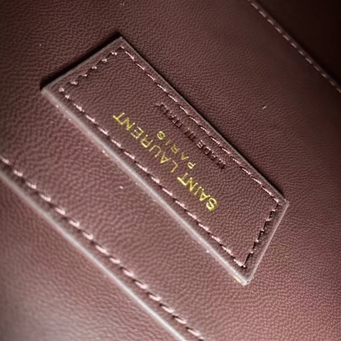 Fake Sa1nt Lau*nt Cassandra Medium Bag Black