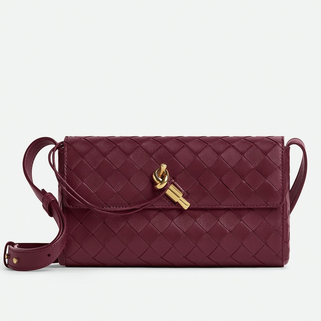 Replica B0tt*ga Ven*ta Mini Andiamo Cross-Body Bag Barolo