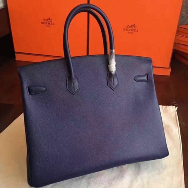Sapphire H**me5 Birkin 30cm Replica Copy Handbag
