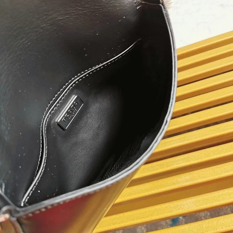 Black Pra*a Cleo Flap Bag Top Replica