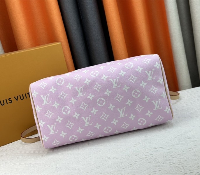 L0vis Vvtt0n Speedy P9 Bandouliere 40 Bag In Hot Pink