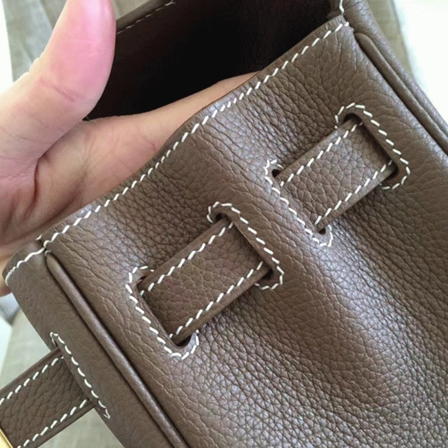 Etoupe Clemence Copy Top Quality H**me5 Kelly Retourne 32cm Bag