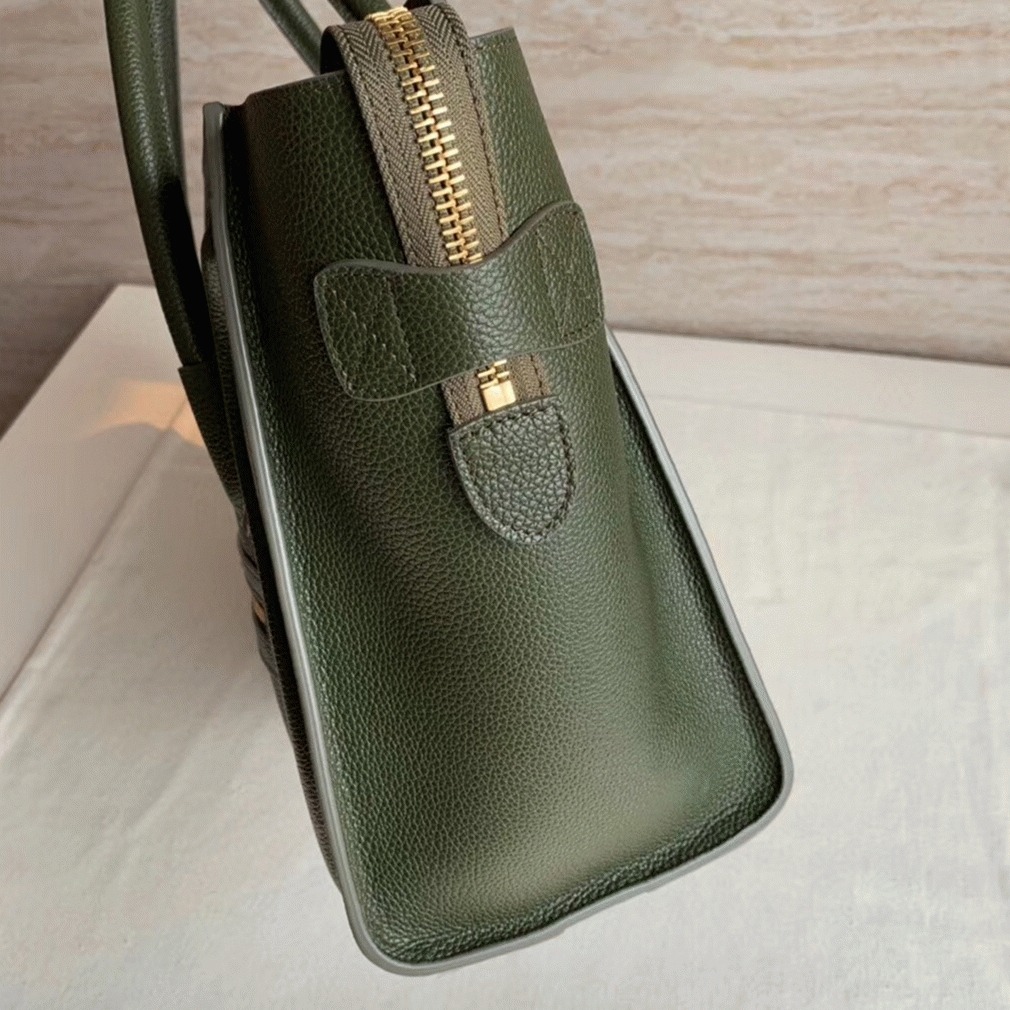 ce1i*e micro lU*gage tote bag knockoff in khaki green