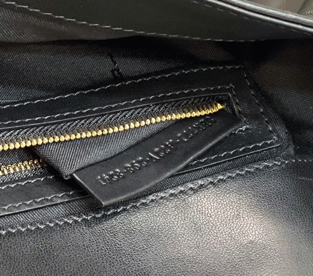 Top Quality Fake F**di Large Baguette Bag In Black FF