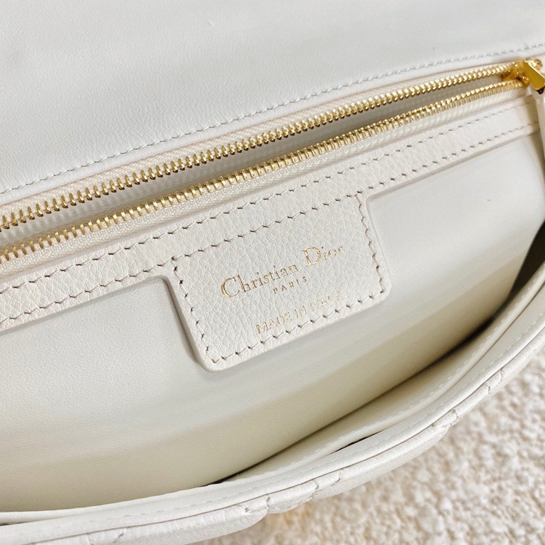 D10r Caro Large Bag Replica in White