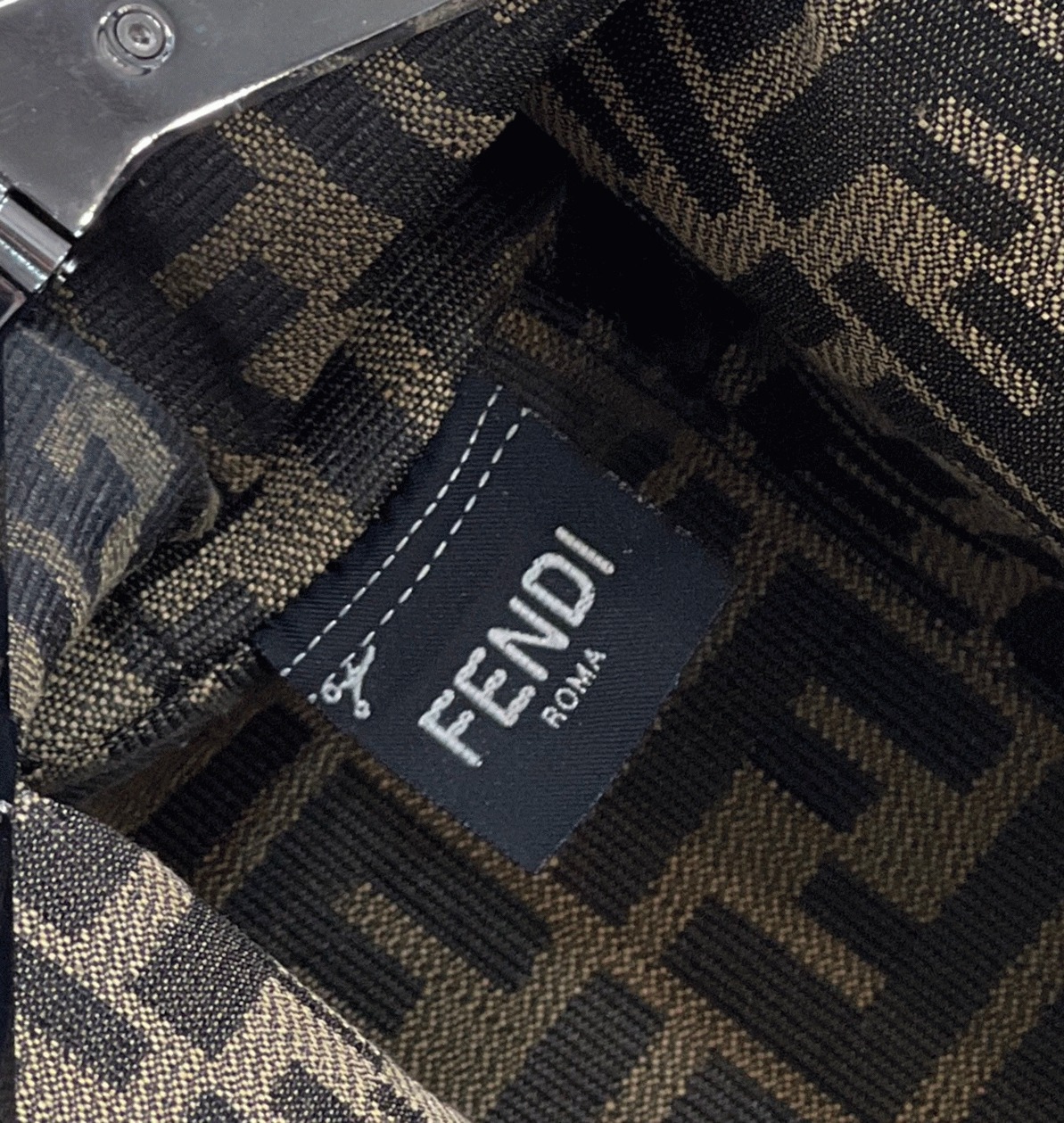 Top Quality Knockoff F**di First Small Bag In Silver