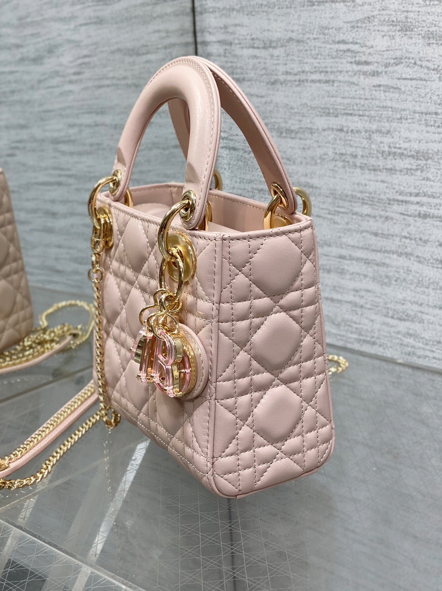 D10r Lady D10r Mini Bag Fake in Pink