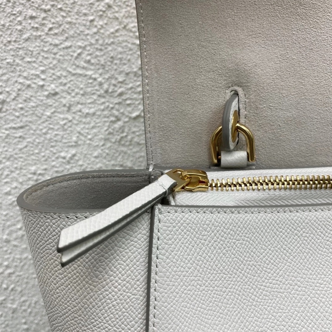 Ce1i*e Micro Belt Bag Replica in White