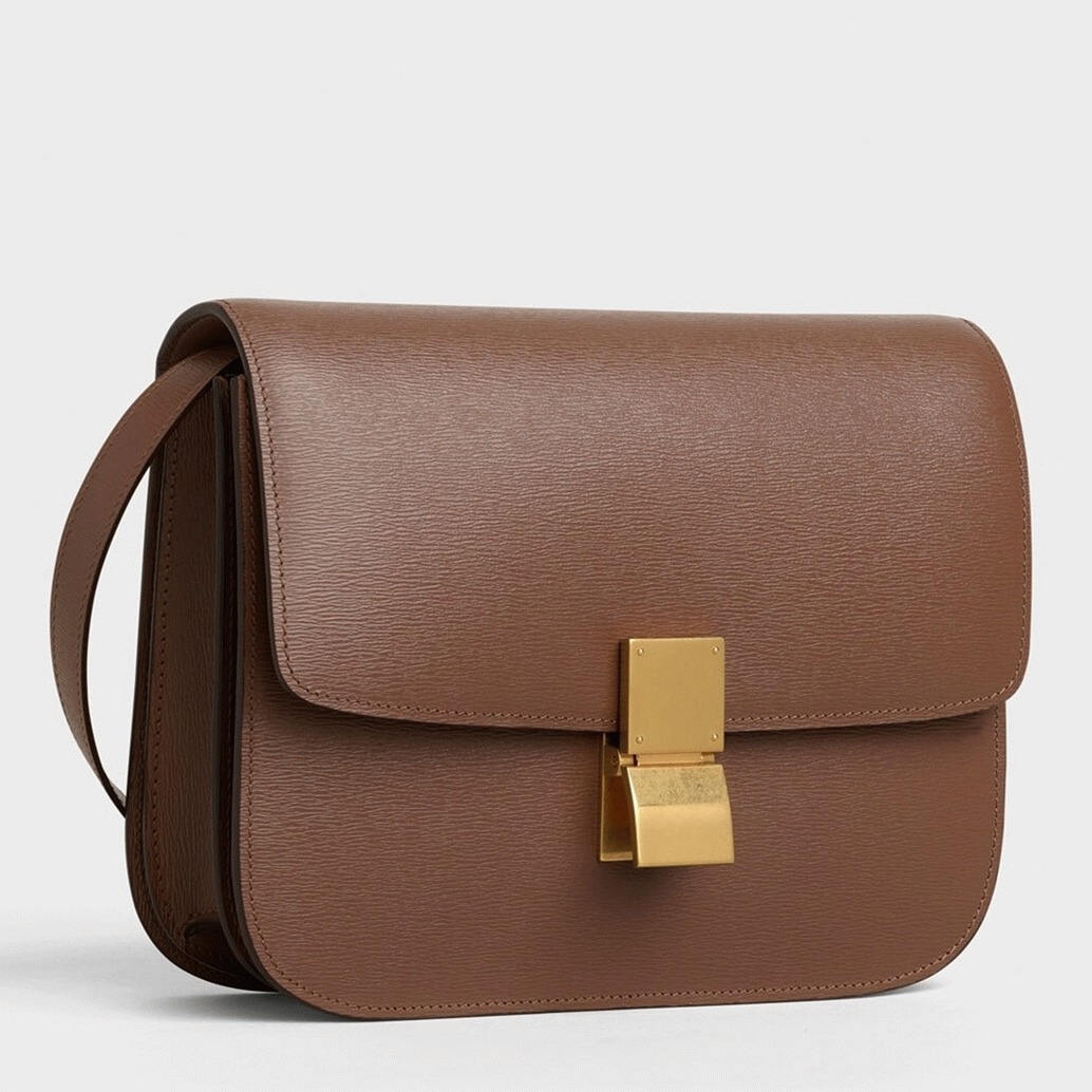 Top Quality Replica Ce1i*e Classic Box Medium Bag In Camel