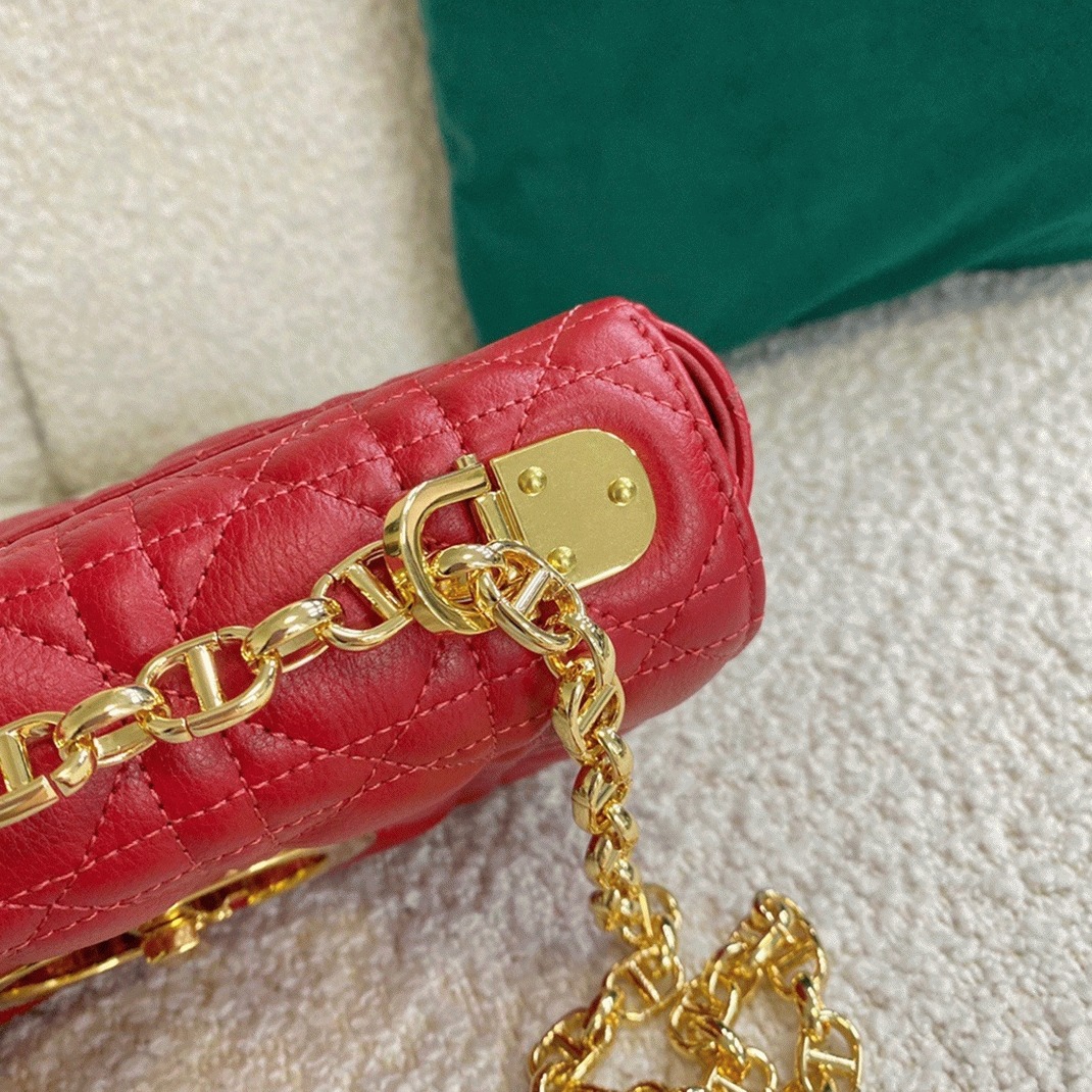 D10r Caro Small Bag Faux in Red