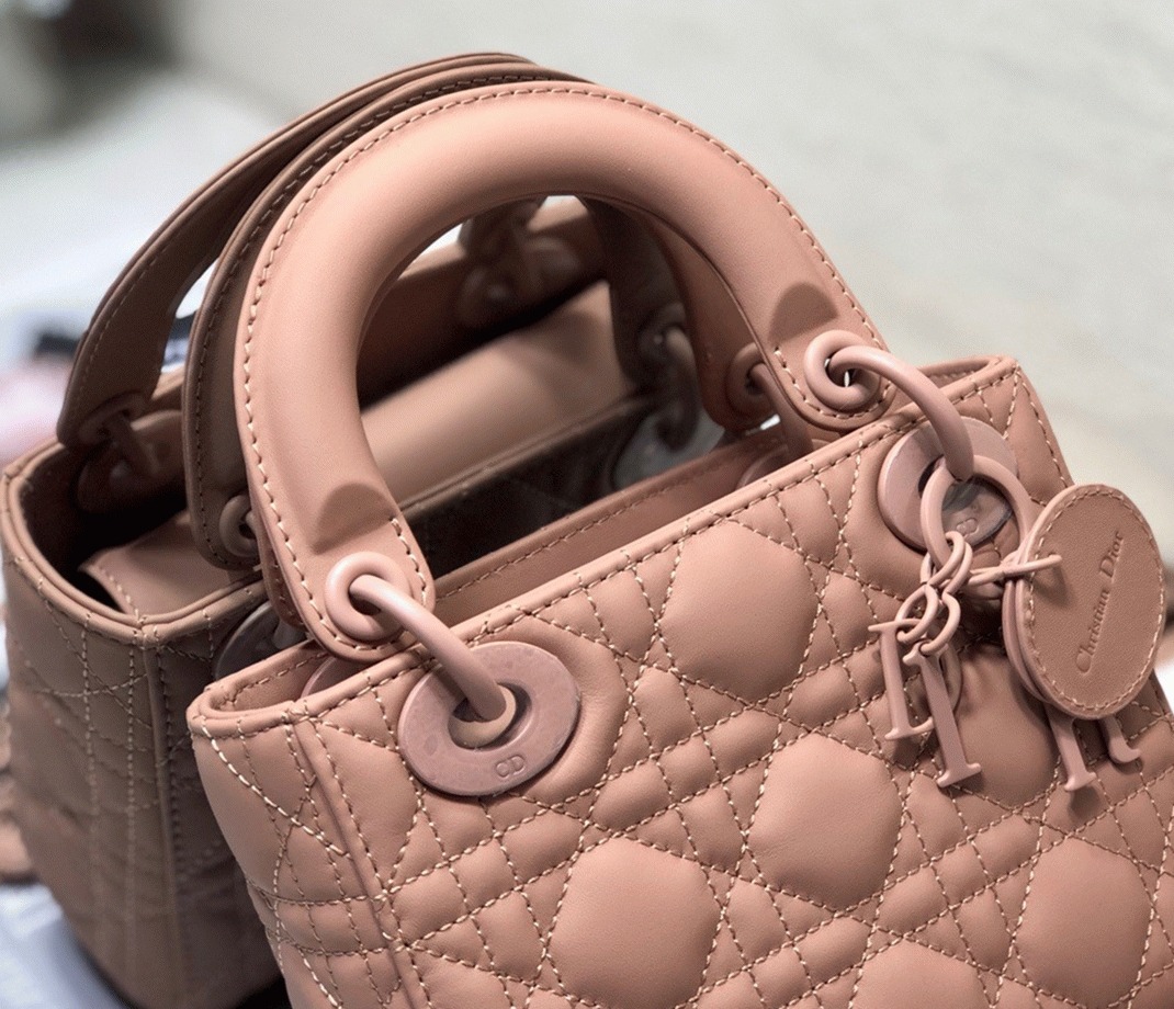 D10r Lady D10r Mini Chain Bag Replica in Blush