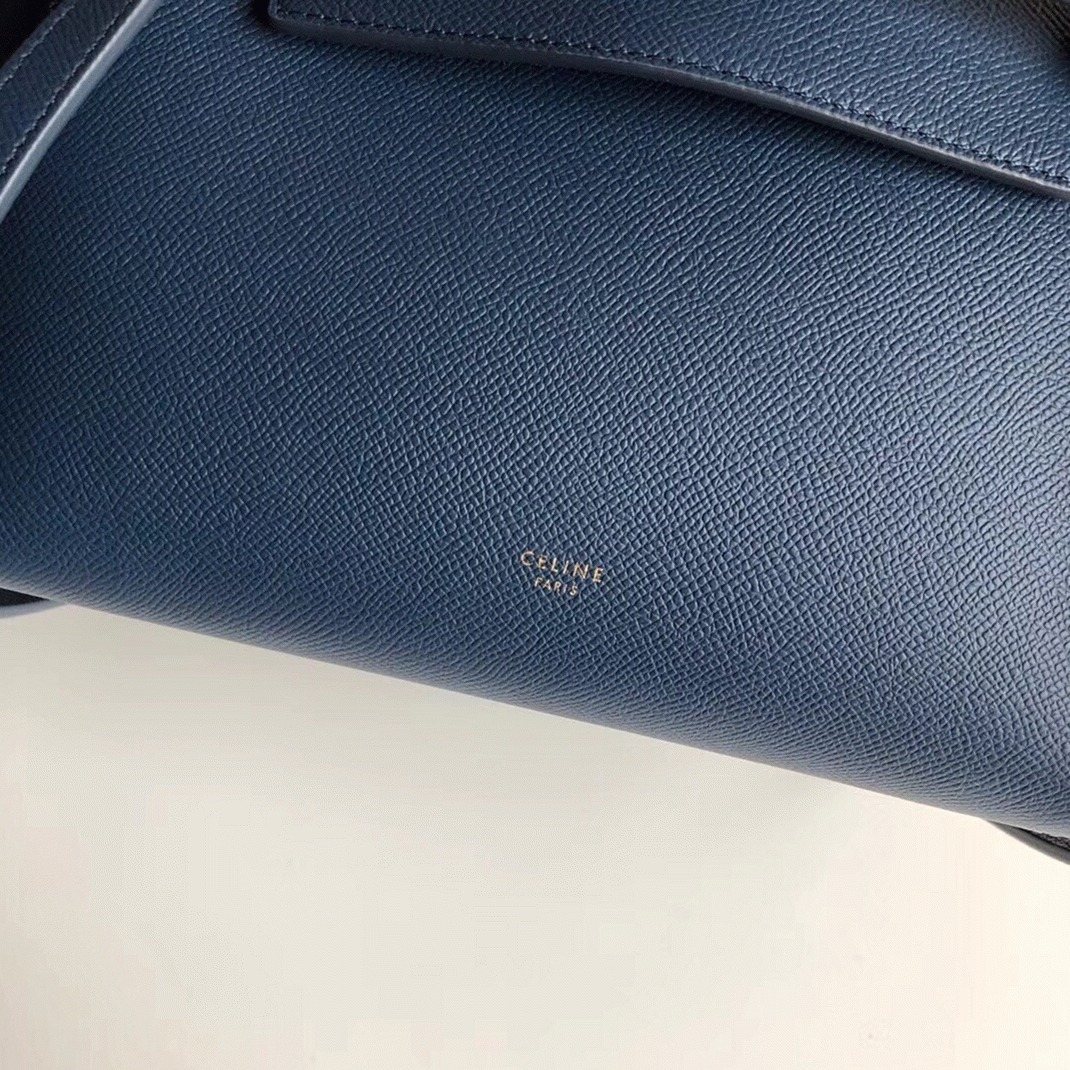 Ce1i*e Micro Belt Bag Knockoff in Navy Blue