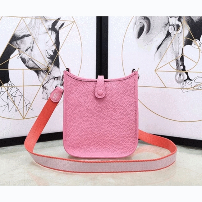 Pink Evelyne II TPM Messenger Bag Knockoff AAA H**me5 Mini Bag