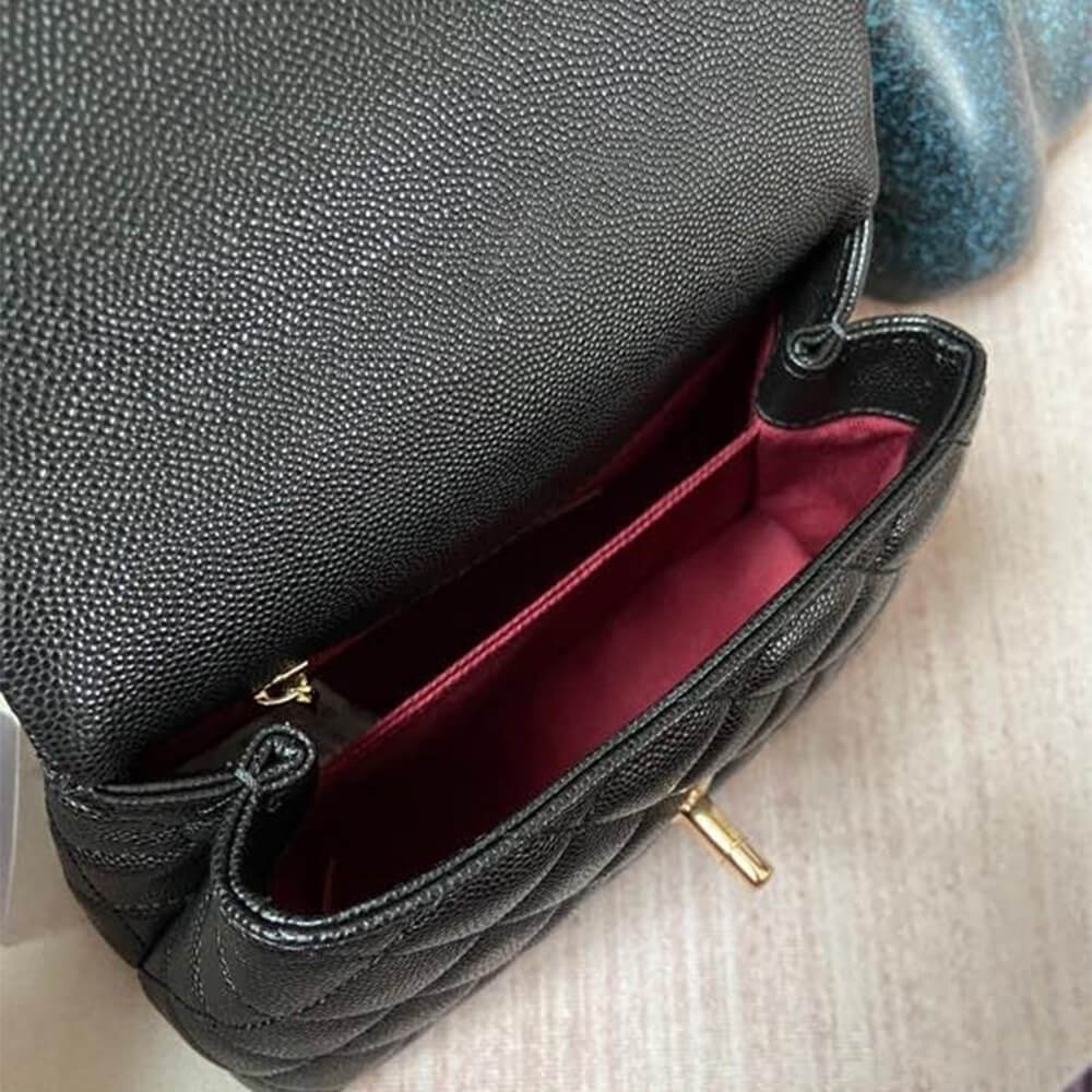 Ch**el Coco handle flap shoulder bag Mini