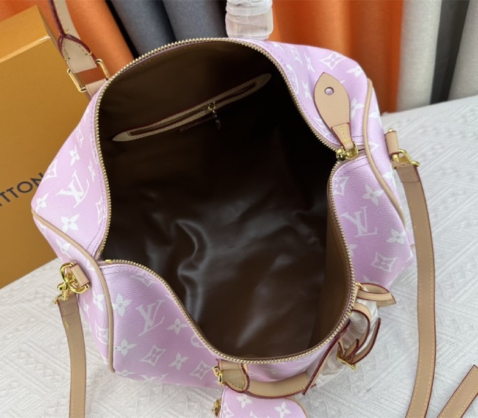 L0vis Vvtt0n Speedy P9 Bandouliere 40 Bag In Hot Pink