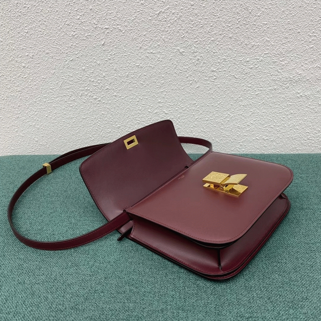 Top Quality Knockoff Ce1i*e Classic Box Medium Bag In Bordeaux