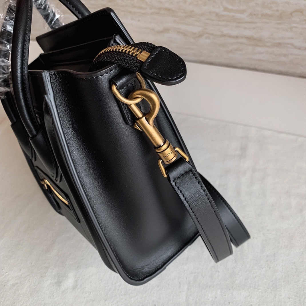 ce1i*e nano lU*gage tote bag replica in black