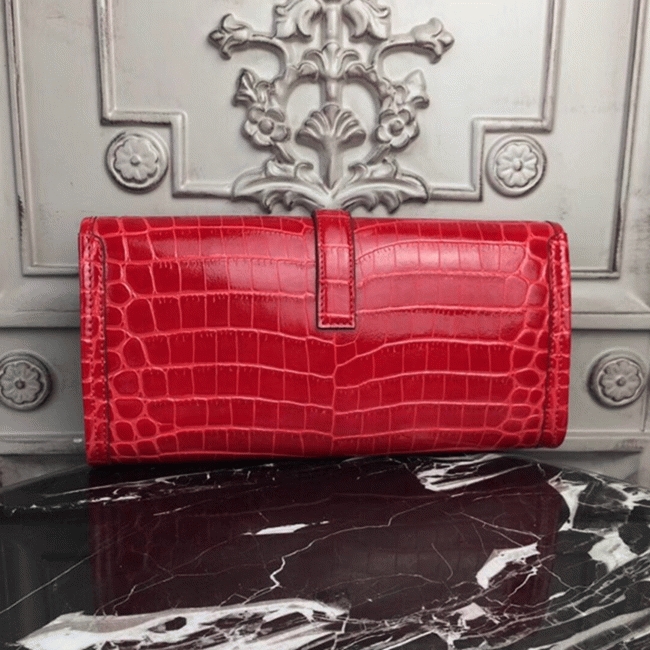 Red fake H**me5 Jige Elan 29 clutch bag