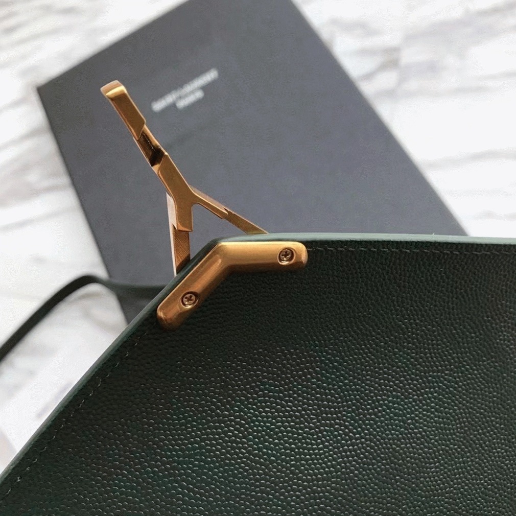 Replica Sa1nt Lau*nt Cassandra Medium Bag Green
