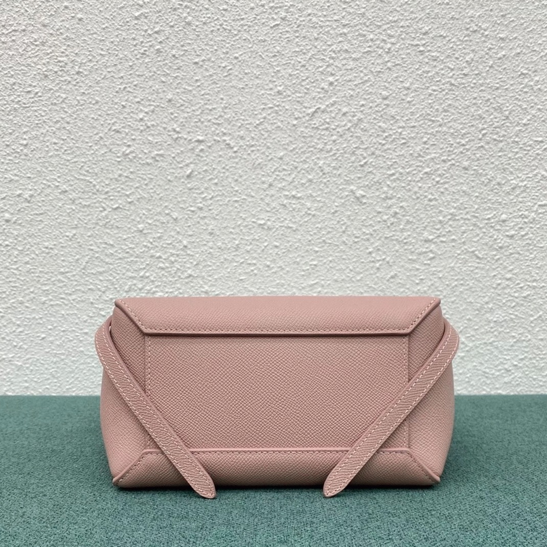 Ce1i*e Belt Nano Bag Faux in Vintage Pink