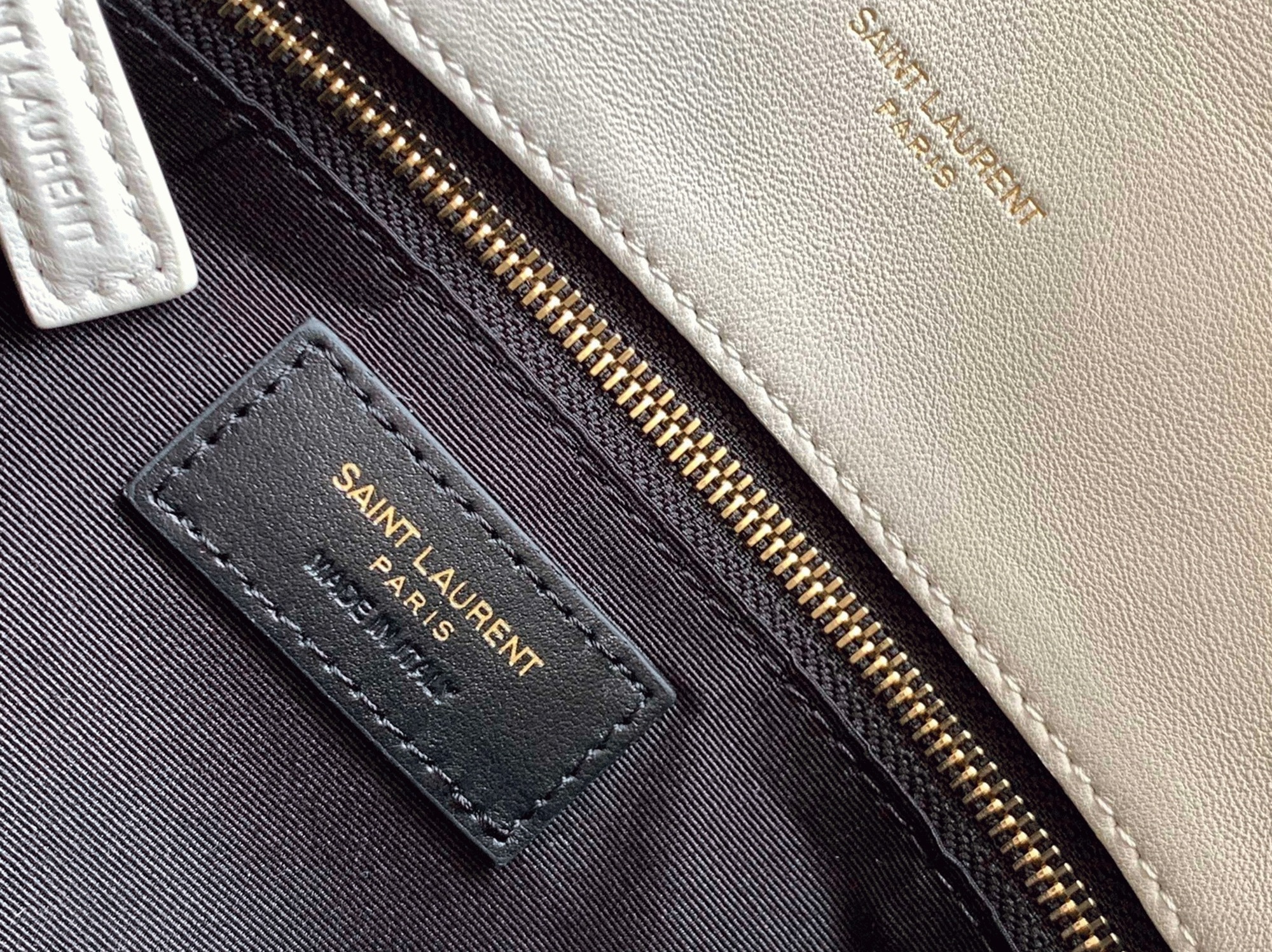 Replica Sa1nt Lau*nt Puffer Small Chain Bag White Lambskin