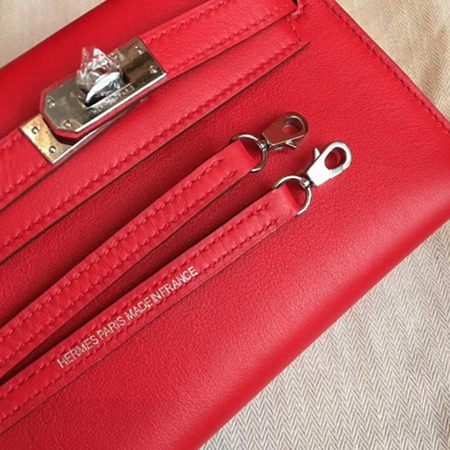 Red Swift Replica H**me5 Kelly 20cm Classic Handbag