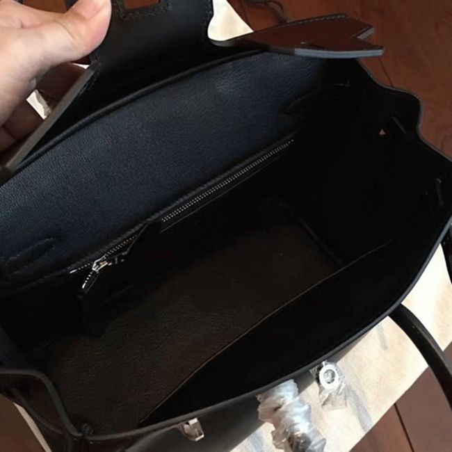 Classic Black H**me5 Birkin 25cm Luxury Replica