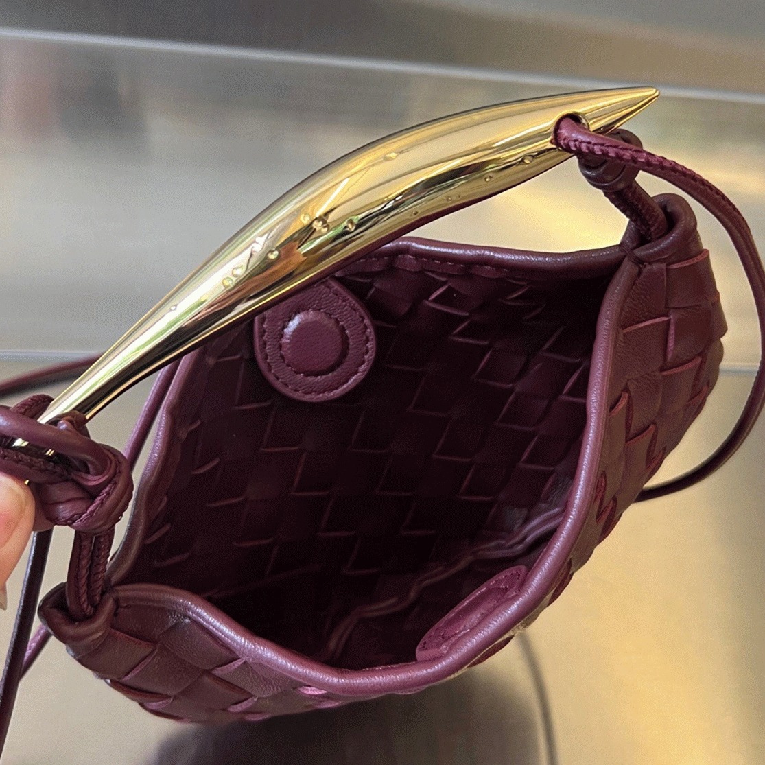 Fake B0tt*ga Ven*ta Sardine Mini Bag Barolo