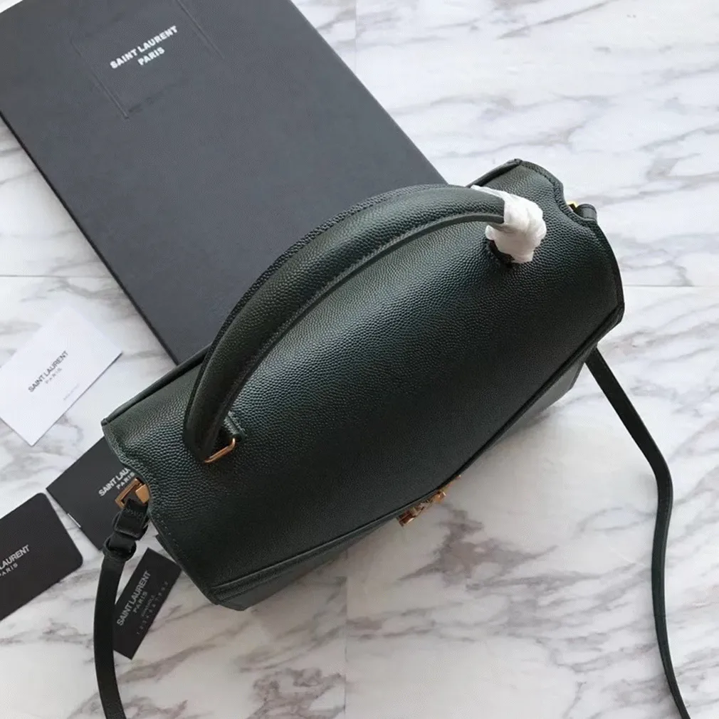 Replica Sa1nt Lau*nt Cassandra Medium Bag Green