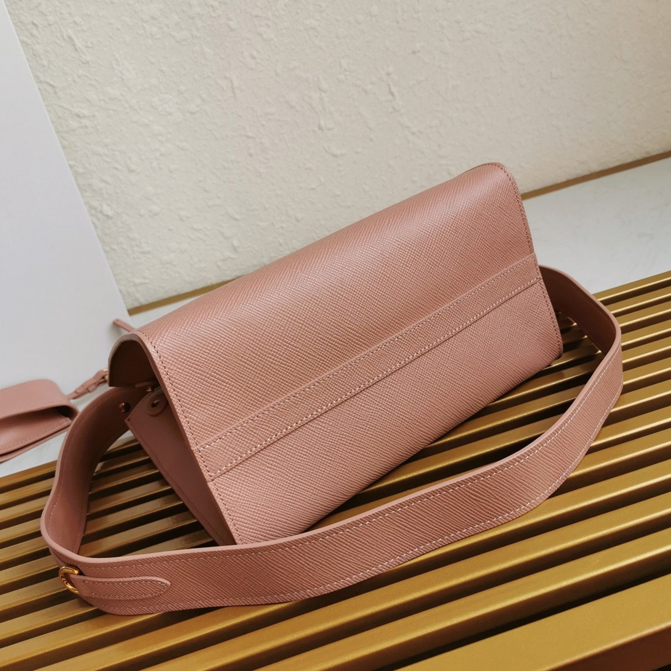 Pink Pra*a Monochrome Mini Bag Fake Version