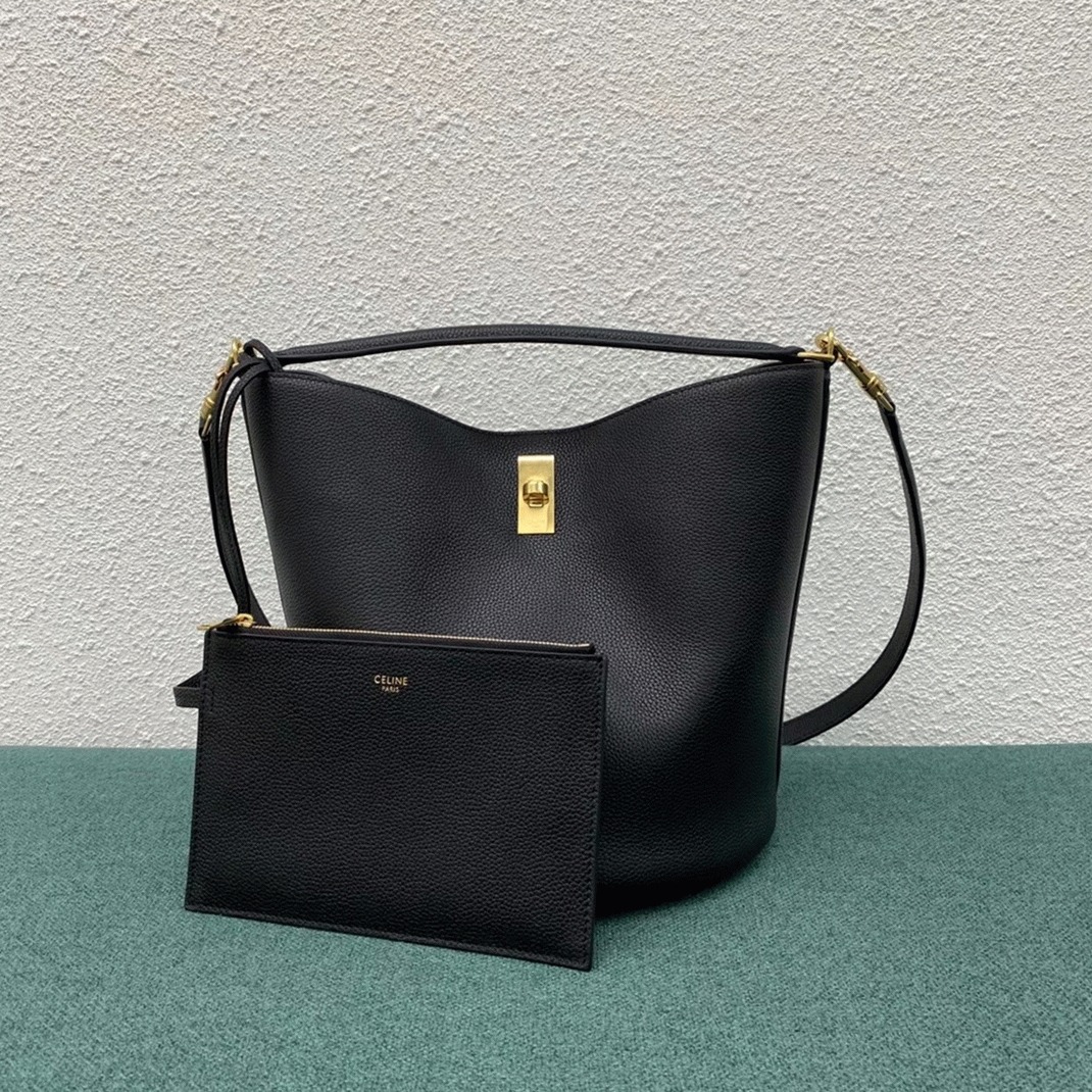 Top Quality Fake Ce1i*e Bucket 16 Bag In Black