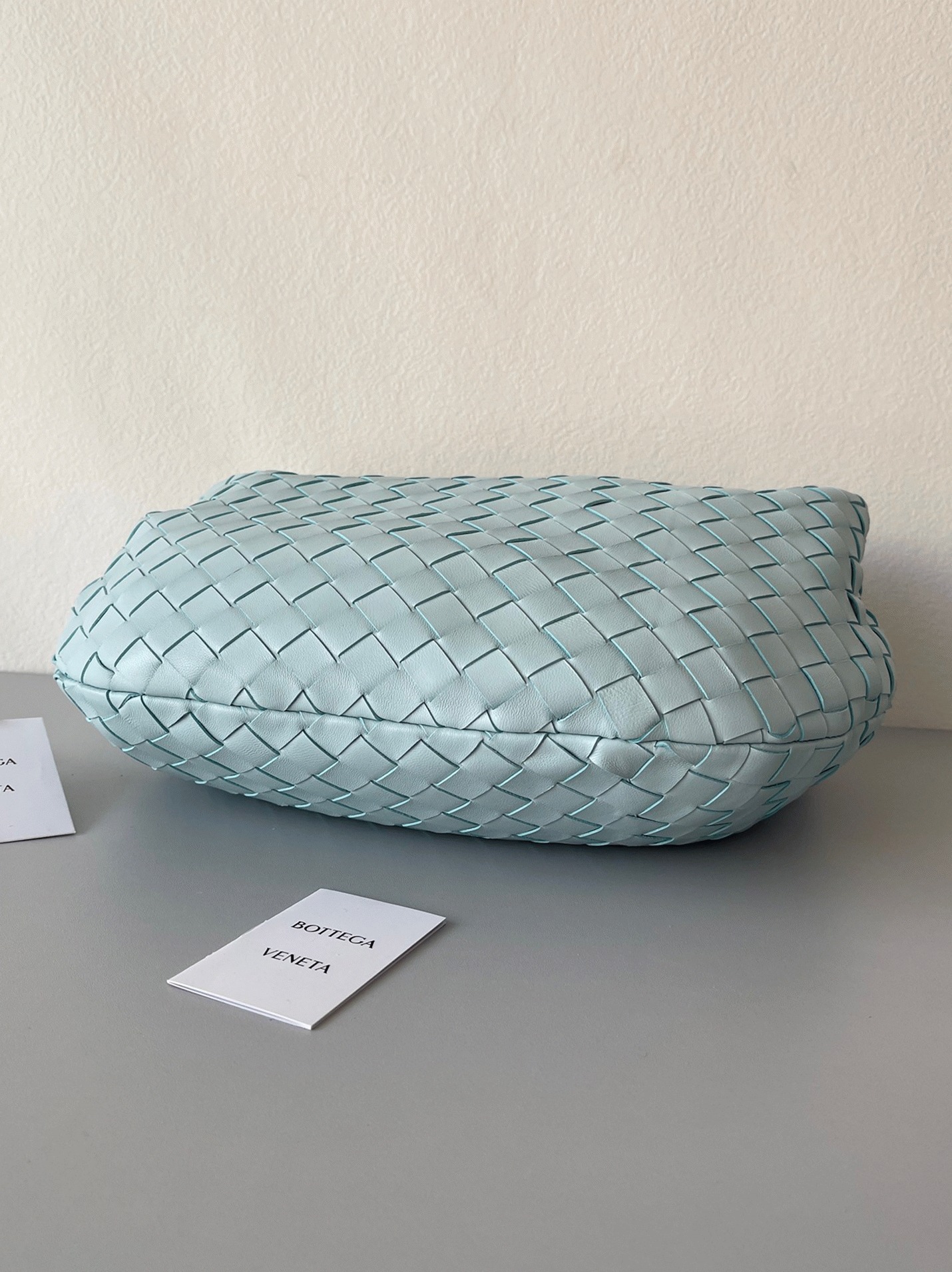 Fake B0tt*ga Ven*ta BV Jodie Teen Bag Teal Washed