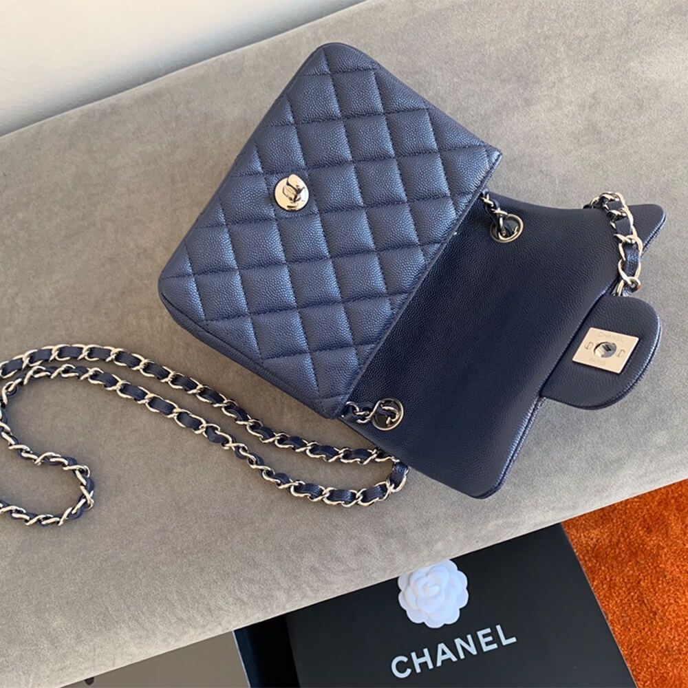 Ch**el MINI FLAP BAG(high-end grade)